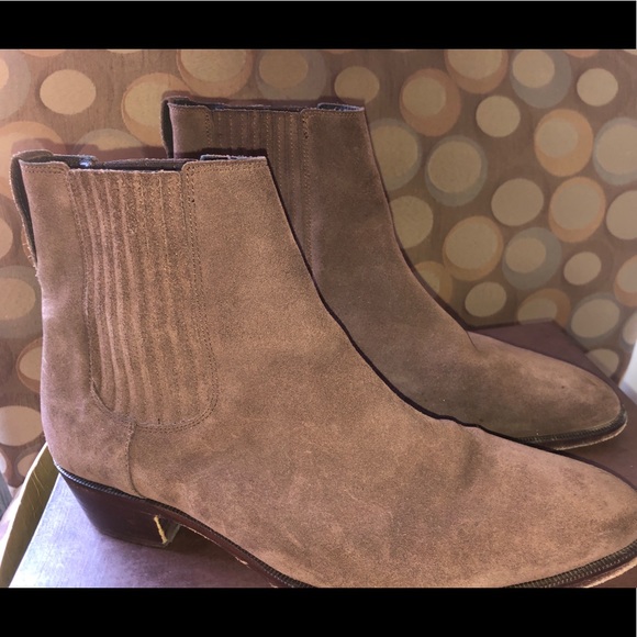 The kooples Paris brown suede boot. - Picture 1 of 8